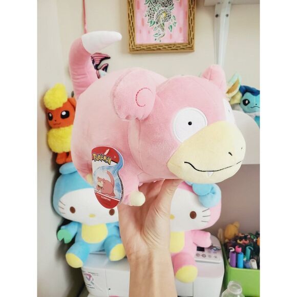 Pokémon 12" Large Slowpoke Plush - Officially Licensed - Quality & Soft Stuffed - Picture 9 of 15